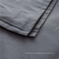 48 x 72 duvet cover for weighted blanket Dark Grey Print calming comfort blanket duvet cover